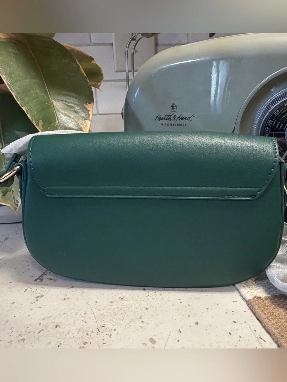 NEW WITH TAGS | Valentino Orlandi V-4007 Olive Crossbody Bag